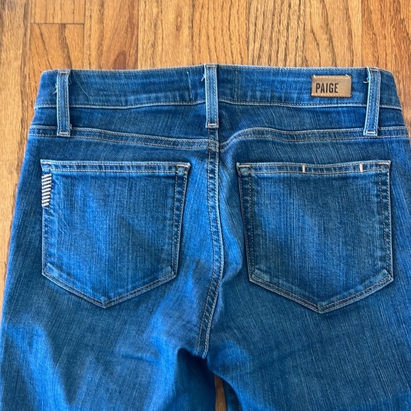 Paige verdugo ankle size 26 women's jeans raw edge - Picture 8 of 9